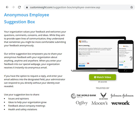 another word for suggestion box another word for suggestion box